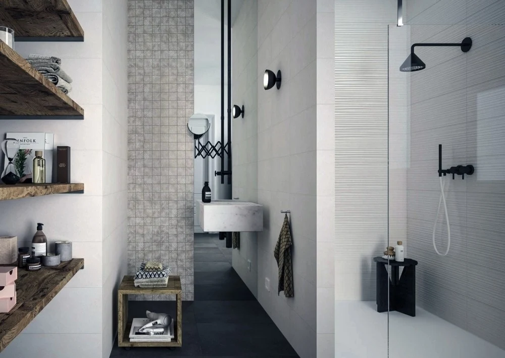 Mozaic 30x30 cm, Marazzi Chalk Butter/Smoke/Grey Texture