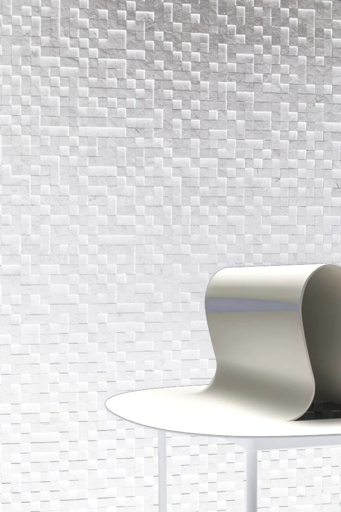 Mozaic 30x30 cm, Marazzi Mystone Lavagna Bianco