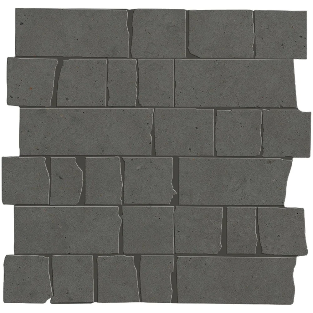 Mozaic 30x30 cm, Marazzi Mystone Moon Anthracite Spaccatella