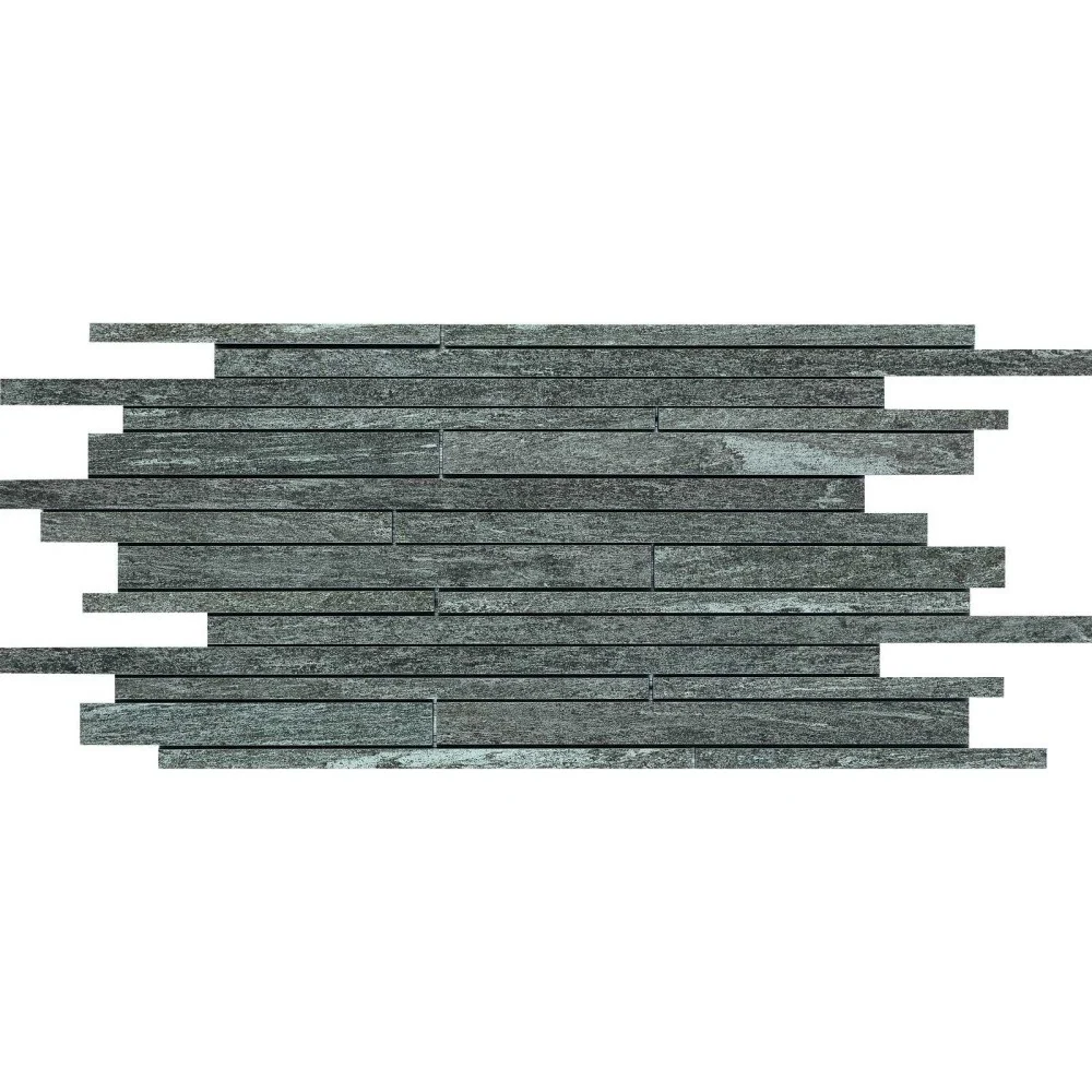 Mozaic 30x60 cm, Marazzi Pietra di Vals Strutturato Antracite
