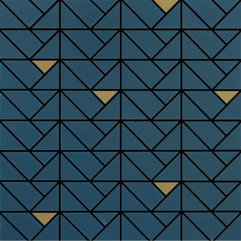 Mozaic 40x40 cm, Marazzi Eclettica Blue Bronze