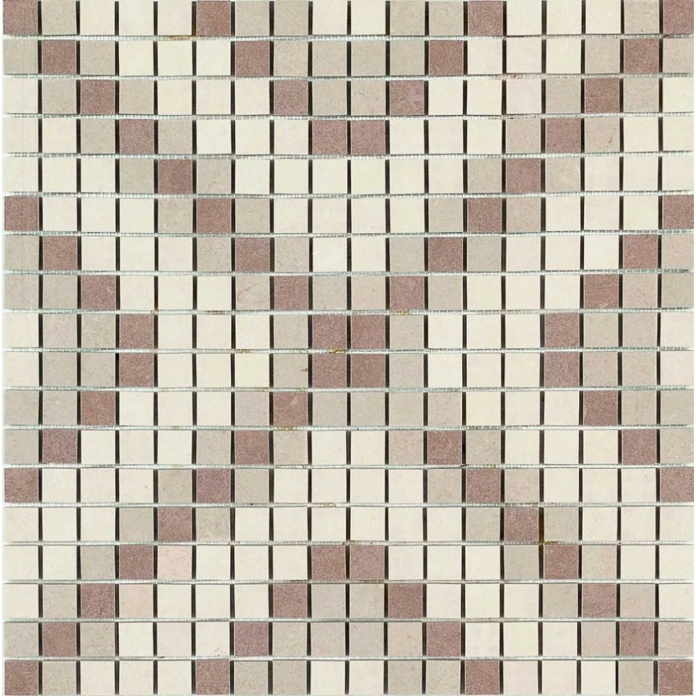 Mozaic 40x40 cm, Marazzi Stone Art Ivory/Taupe Decor