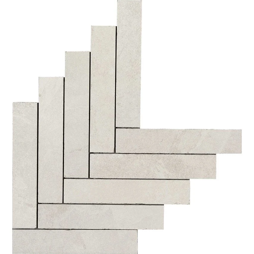 Mozaic 44.9x61.6 cm, Marazzi Mystone Ardesia Bianco
