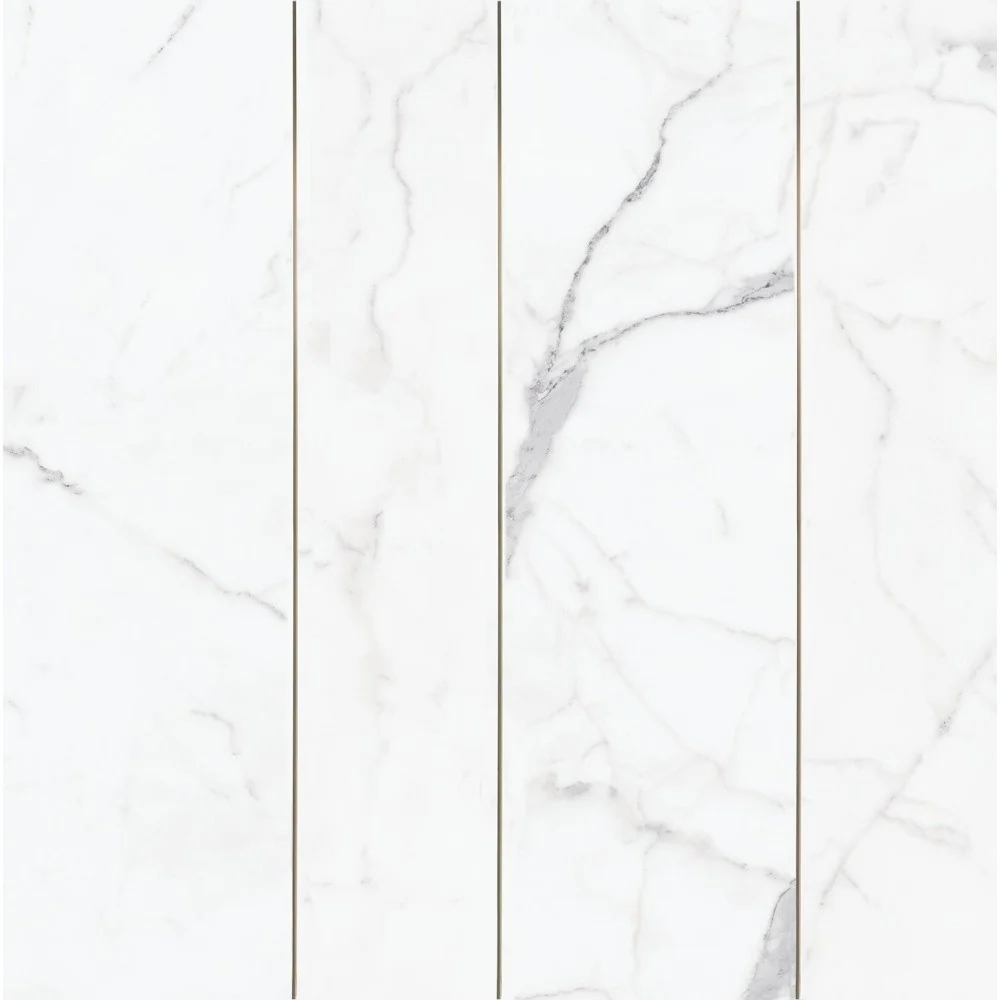 Mozaic 60x180 cm, Marazzi Magnifica Statuario Strip Metal Insert