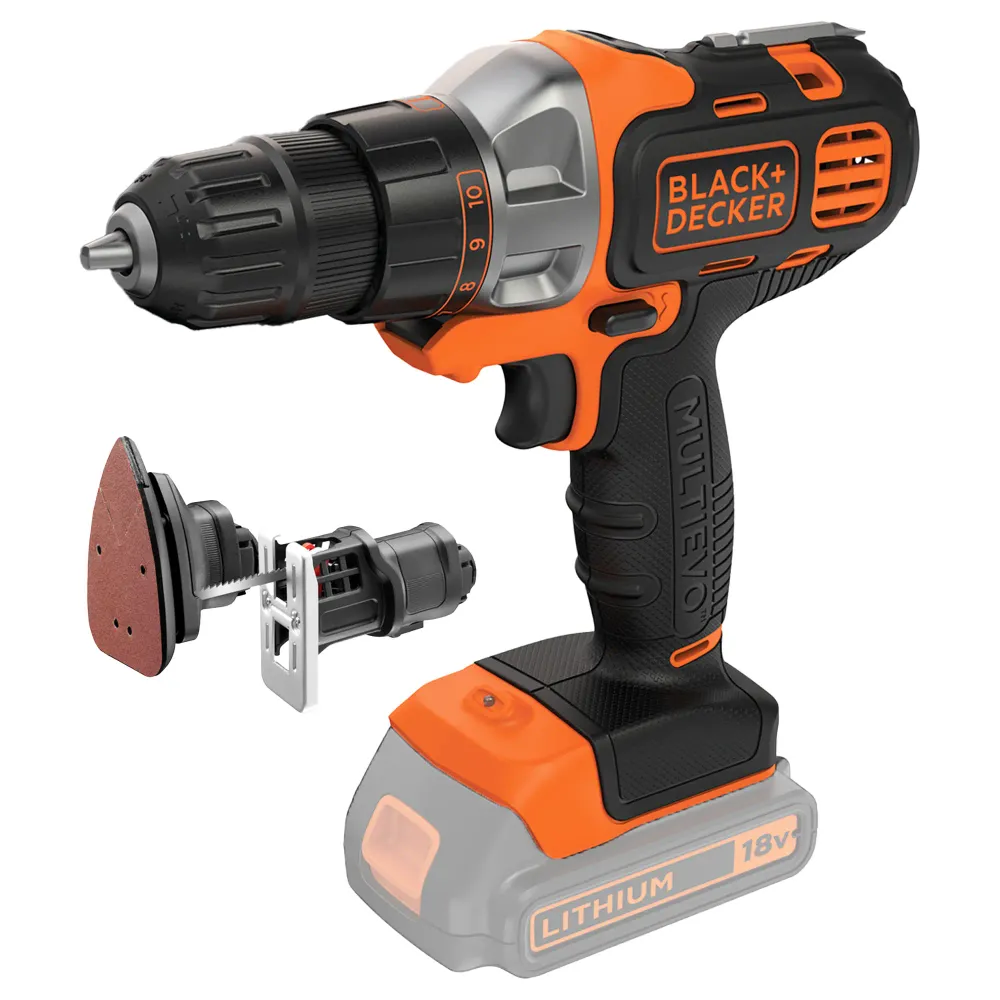 Kit Multievo Black+Decker MT218S1A-QW 18V 1.5Ah BLACK & DECKER
