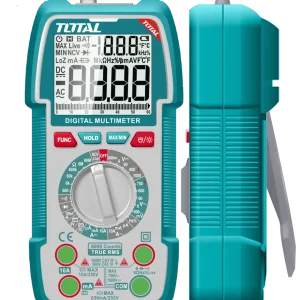 Multimetru digital TOTAL True RMS 6000 counts, tensiune 1000V, curent 10A, NCV, capacitate si frecventa