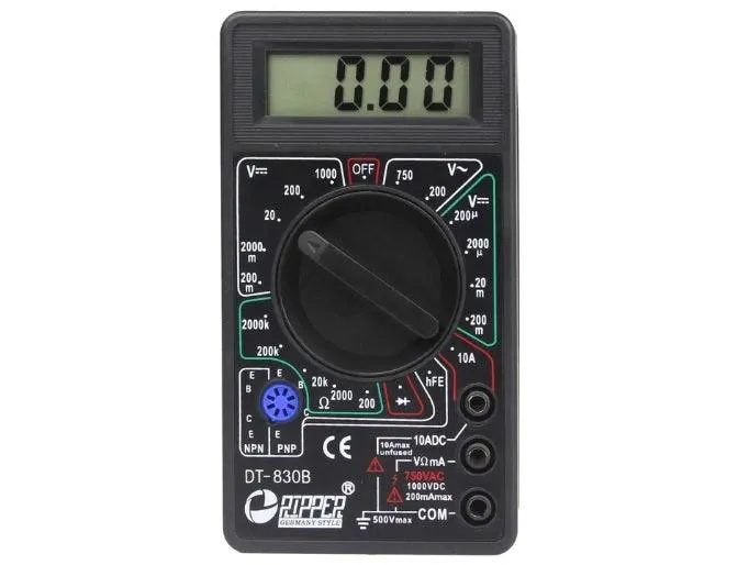 Multimetru digital 10A Ripper