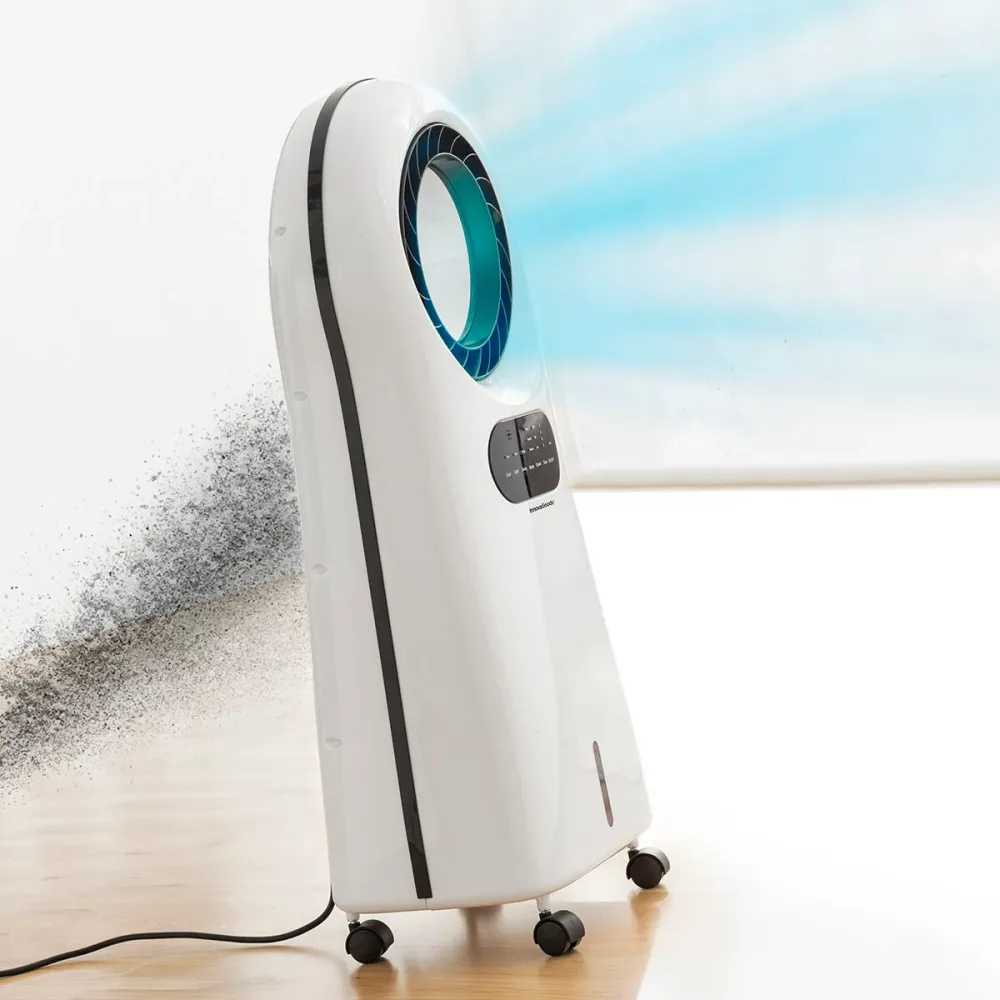 Aparat de aer condiționat fără lamă, Evaporativ cu LED Evareer InnovaGoods