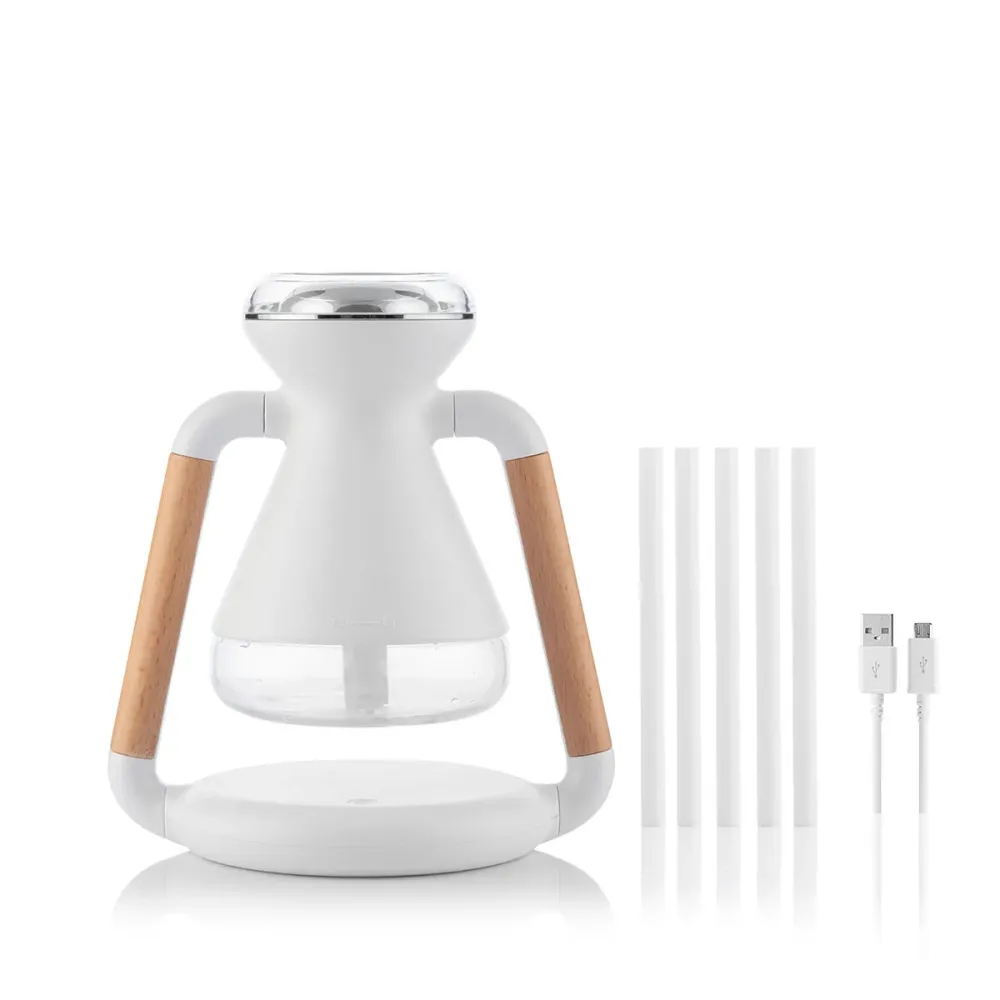 Umidificator cu difuzor de aromă și încărcător wireless 3-în-1 Misvolt InnovaGoods