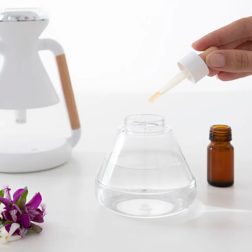 Umidificator cu difuzor de aromă și încărcător wireless 3-în-1 Misvolt InnovaGoods