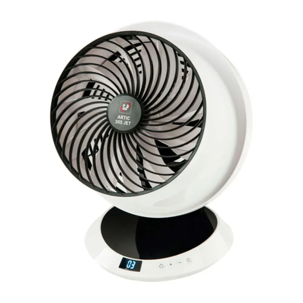 Ventilator de Masă S&P ARTIC-305 JET 30W Negru