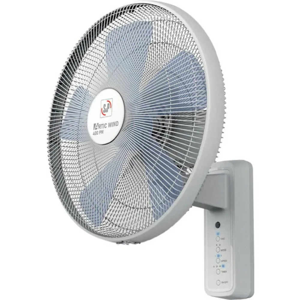 Ventilator de Perete S&P WIND400PRC Gri 55 W Ø 40 cm