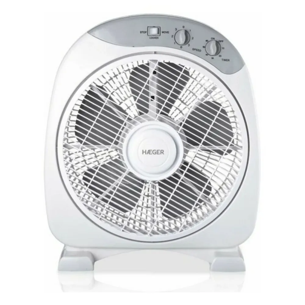 Ventilator de Podea Haeger FF-012.004A Alb 40 W