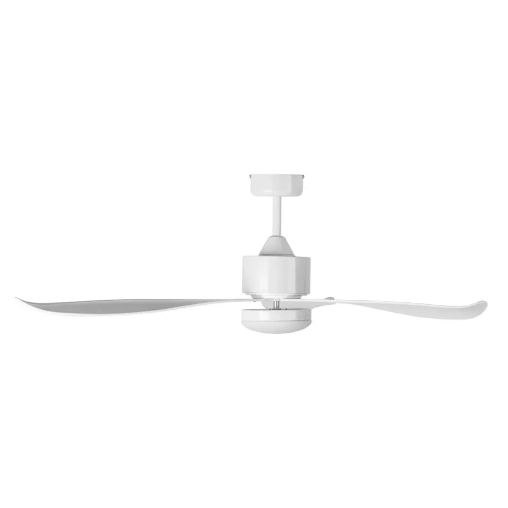 Ventilator de Tavan cu Lumină JATA Alb