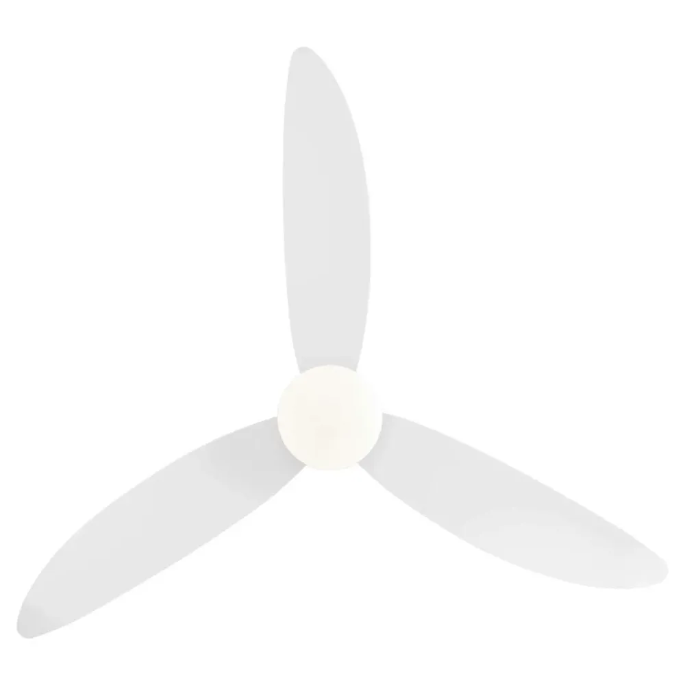 Ventilator de Tavan cu Lumină JATA Alb