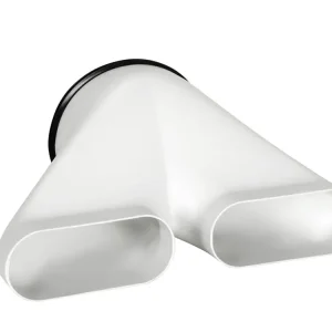 Adaptor, FRANKISCHE, profi-air Ovalkanal, 2 x 163 x 68, DN 160
