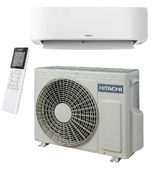 Aer conditionat 9000 BTU, 2.5 kW, Hitachi, Airhome 600, Mold Guard, Antivirus filter, Senzor miscare, Frostwash, R32, cu WIFI