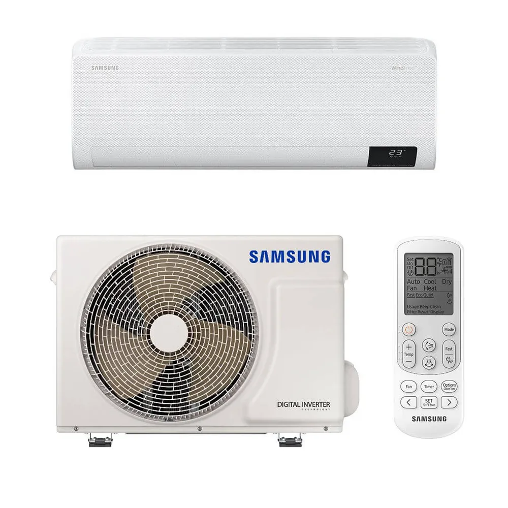 Aparat de aer conditionat tip split Samsung Wind-Free Comfort, Inverter 24000 BTU
