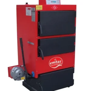 Centrala termica pe combustibil solid 41kW Emtas EK3G-35, cu 3 drumuri de fum