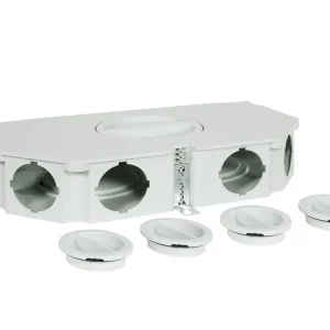 Distribuitor, FRANKISCHE, profi-air flat, 6 x NW63, 75, 90 mm