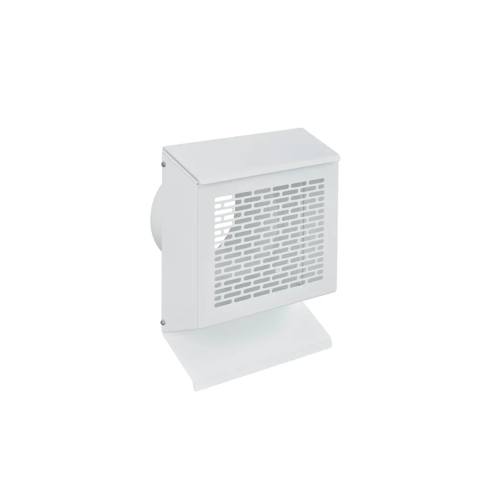 Grila exterior de perete FRANKISCHE,Profi Air, DN 160, otel alb