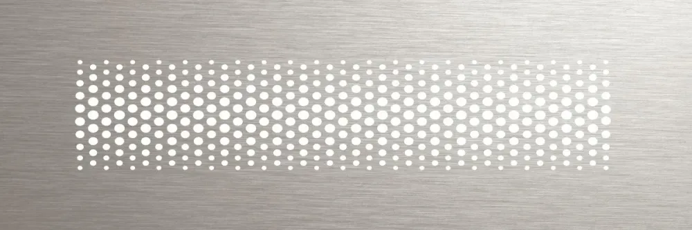 Grila, FRANKISCHE, profi-air Starline design AVANTGARDE, 350 x 130 mm, gri otel periat