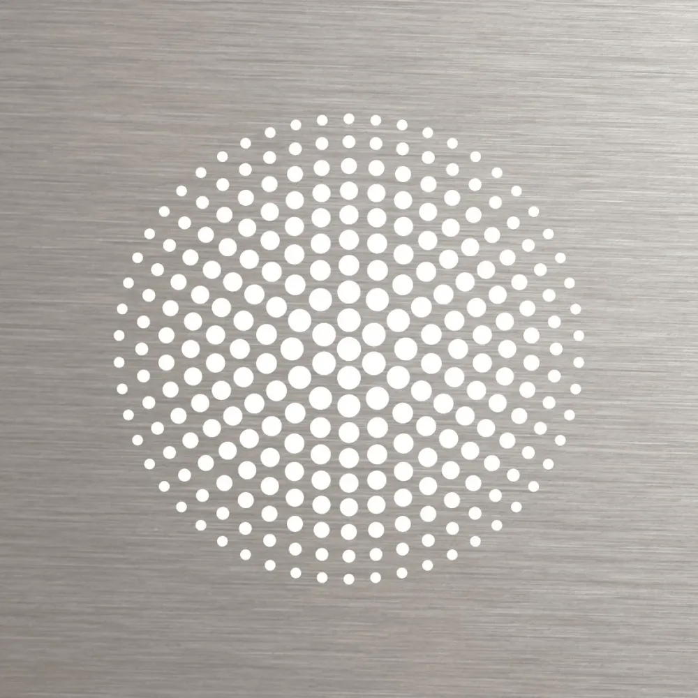 Grila, FRANKISCHE, profi-air Starline design AVANTGARDE Compakt, Ø 160 mm, alb vopsit