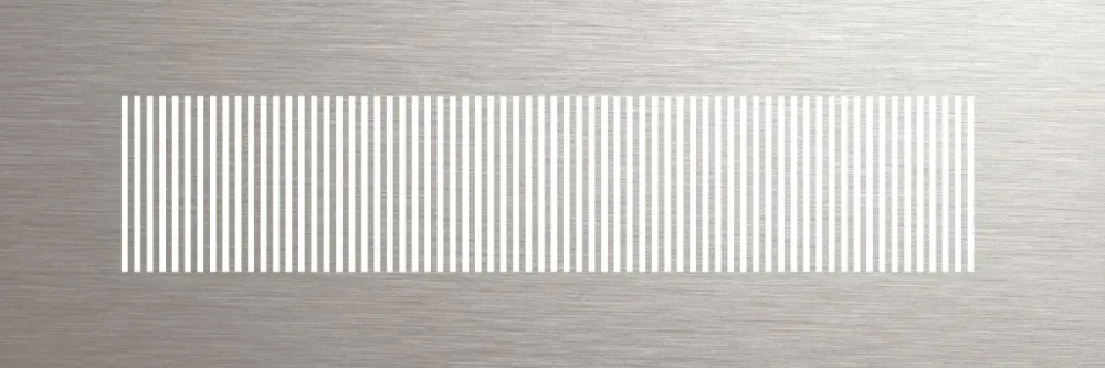 Grila, FRANKISCHE, profi-air Starline design LINE Compakt, Ø 160 mm, alb vopsit