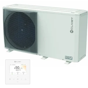 Pompa de caldura aer-apa Clivet EDGE F R290, Monobloc, 10 KW, Monofazica, Clasa +++