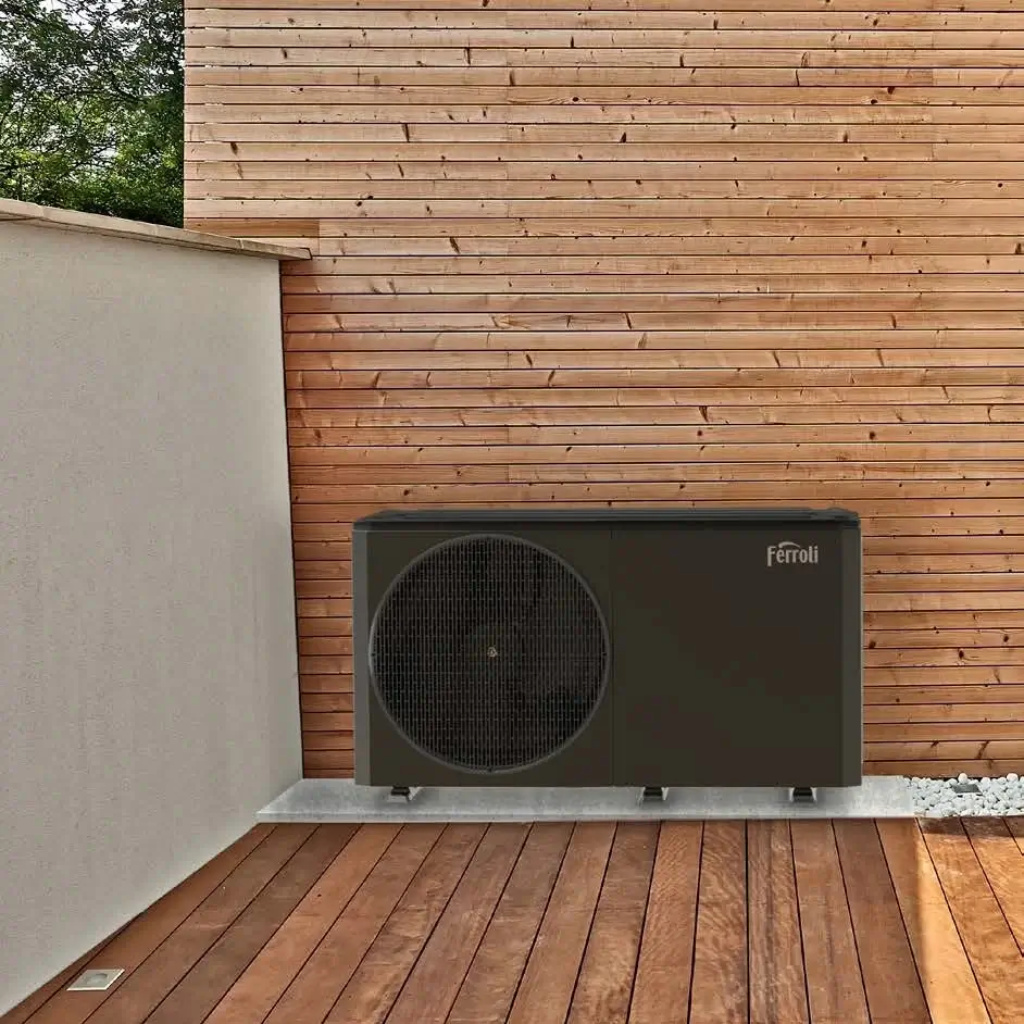 Pompa caldura aer-apa Ferroli Omnia Life M HI9 12T - 12 kW, monobloc, trifazata, clasa energetica +++, control WI-FI, rezi...