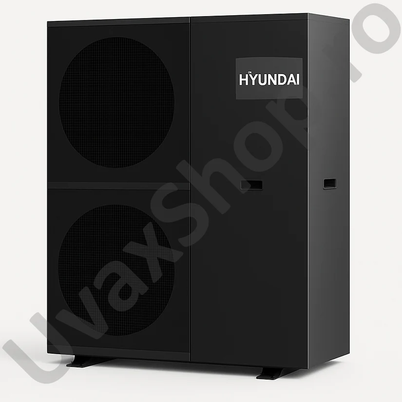 Pompa de caldura aer-apa Hyundai R290 HYHC-V30WD2RN7, 30 kW, trifazata, clasa energetica +++