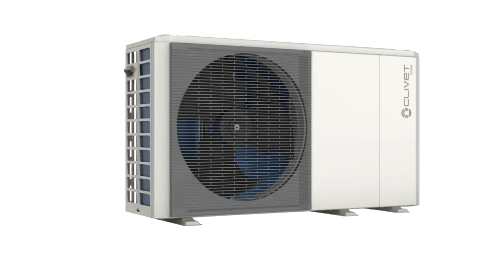 Pompa de caldura aer-apa, monobloc Clivet EDGE EVO EXC 8.1, 16KW, monofazata, R32, Clasa +++