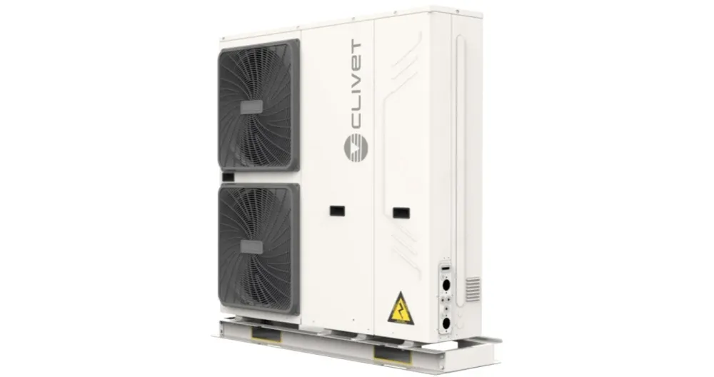 Pompa de caldura aer-apa monobloc Clivet EDGE EVO EXC 14.1, 30 kW Trifazica, R32, Clasa +++