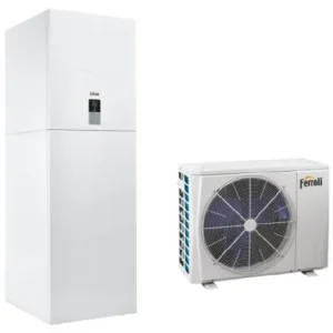 Pompa de caldura aer-apa reversibila split cu boiler integrat de 190 litri Ferroli OMNIA ST 3.2 HI3 10 kW, monofazata, cu...