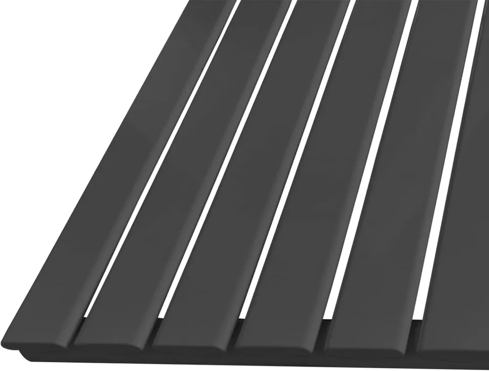 Radiator de design din otel orizontal, plat, cu un singur strat, 600 x 886 mm, 646 W, racord central de 1/2 toli, pentru s...