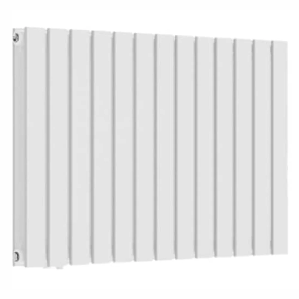 Radiator de design, orizontal, 600 x 886 mm, 1183 W, racord central, alb