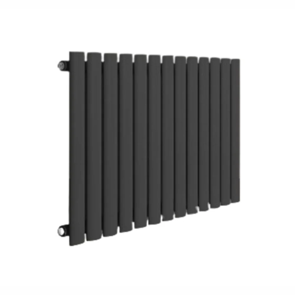 Radiator orizontal din otel plat cu multiblock, racord central de 1/2 toli, dublu strat, 600 x 614 mm, 819 W, de tip panou...