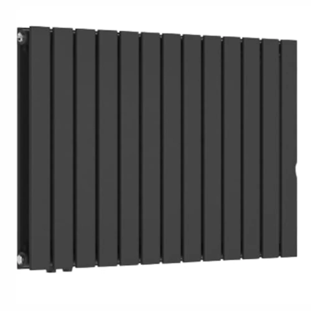 Radiator orizontal din otel plat cu multiblock, racord central de 1/2 toli, dublu strat, 600 x 886 mm, 646 W, de tip panou...