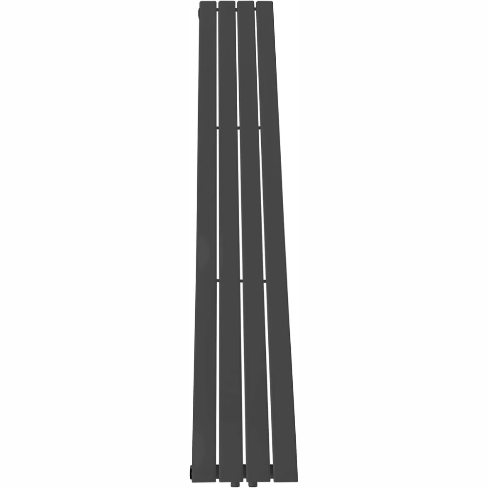 Radiator vertical de design, plat, cu un singur strat, 1800 x 300 mm, 592 W, racord central, din otel, pentru living/baie,...