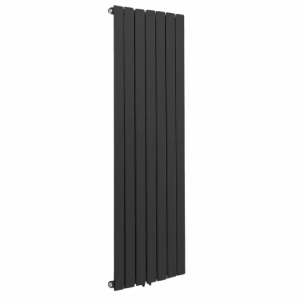 Radiator vertical plat cu multiblock, racord 1/2 toli, 1600 x 528 mm, 928 W, racord central, antracit