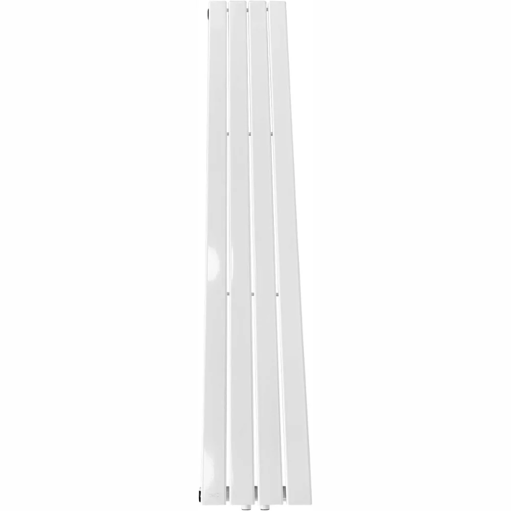 Radiator vertical, un singur strat, 4 segmente, 1800 x 300 x 52 mm, alb
