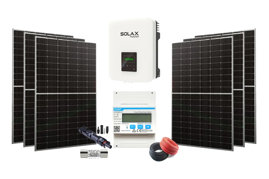 Sistem Fotovoltaic Complet 8KW Trifazic - JA SOLAR / SOLAX