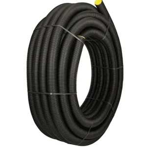 Tub, FRANKISCHE, profi-air classic, alb, gri sau negru, DN 63, 50 m / colac, negru