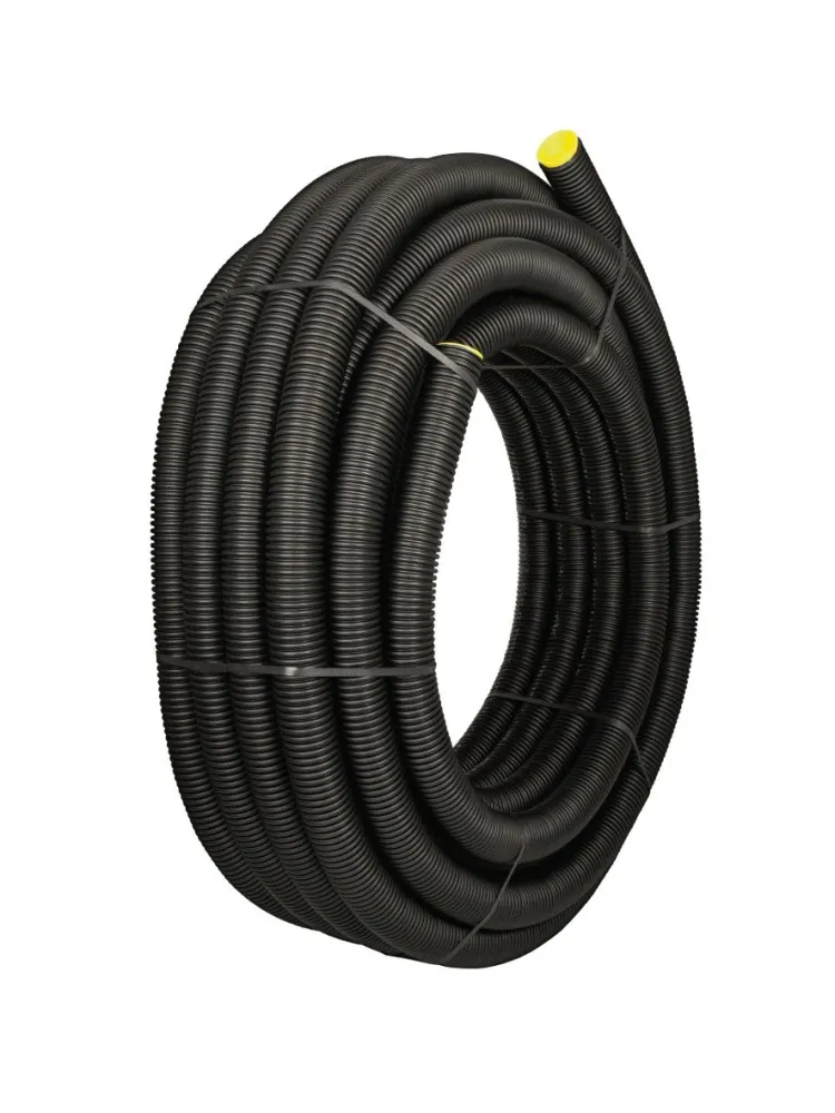Tub, FRANKISCHE, profi-air classic, alb, gri sau negru, DN 63, 50 m / colac, negru