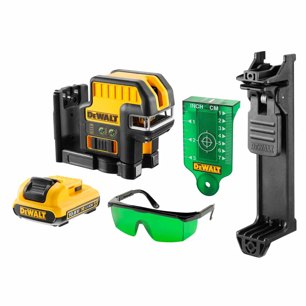 Nivel cu laser verde Dewalt DCE0825D1G-QW 10.8V 2Ah