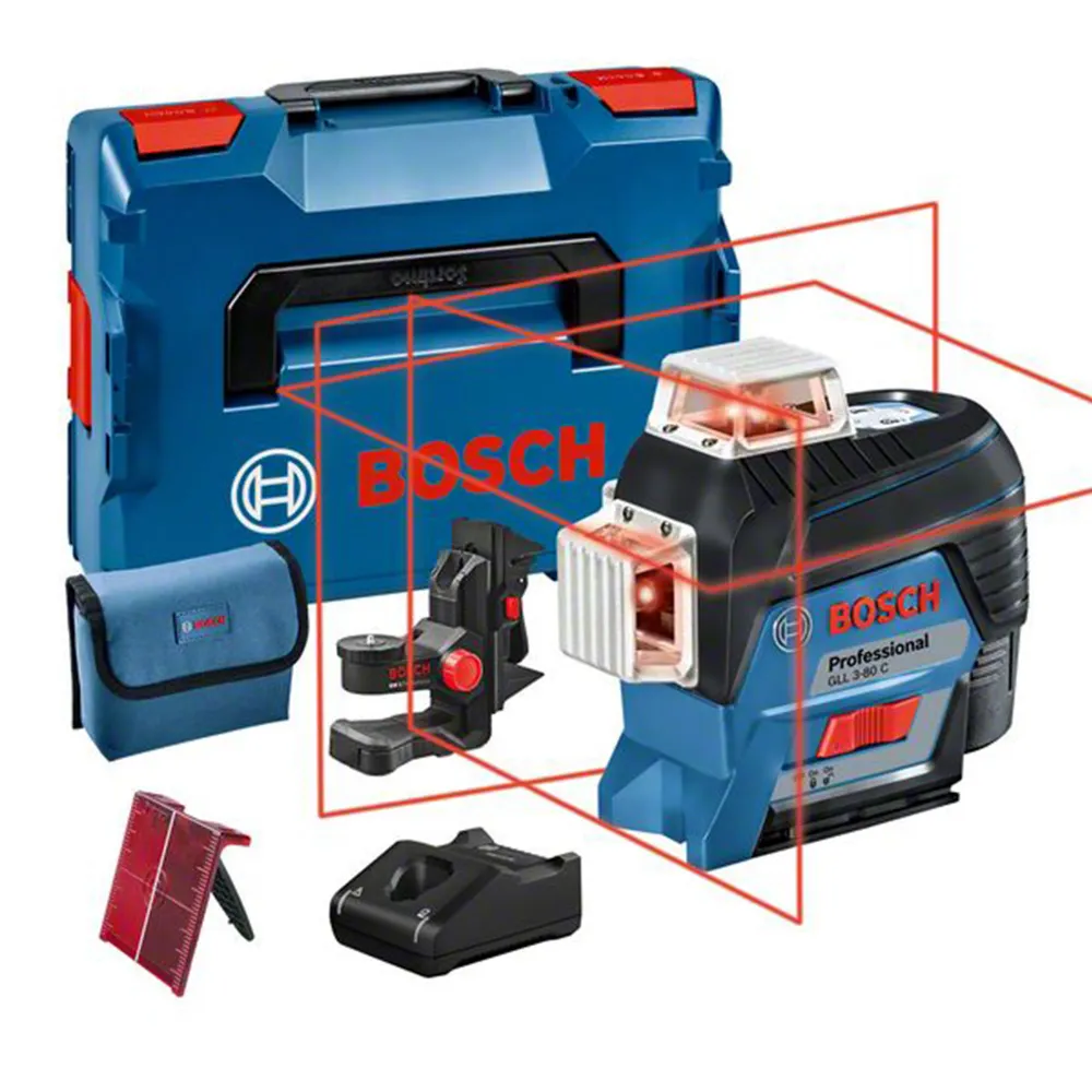 Kit de nivel cu laser Bosch GLL 3-80 C