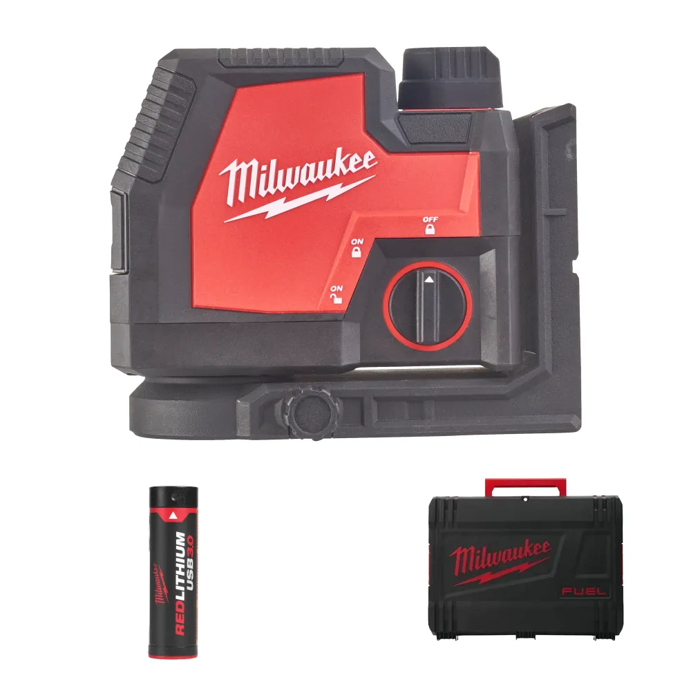 Nivel cu laser Milwaukee L4 CLL-301C 4V 3Ah