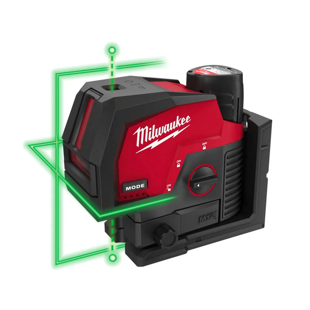 Nivel cu laser Milwaukee M12 CLLP-301C 12V
