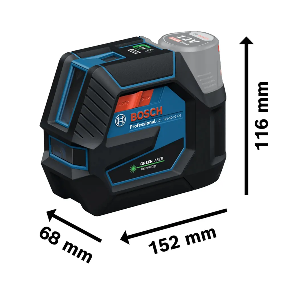 Nivelă laser Bosch GCL 12V-50-22 CG PRO 12V