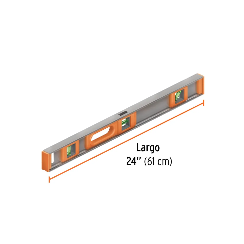 Nivela cu bula, aluminiu 61 cm, Truper